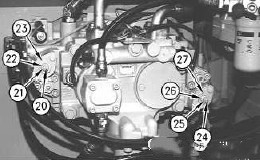 卡特挖機(jī)323D320D、液壓泵輸出壓力大小（輸出流量）- 調(diào)整方法